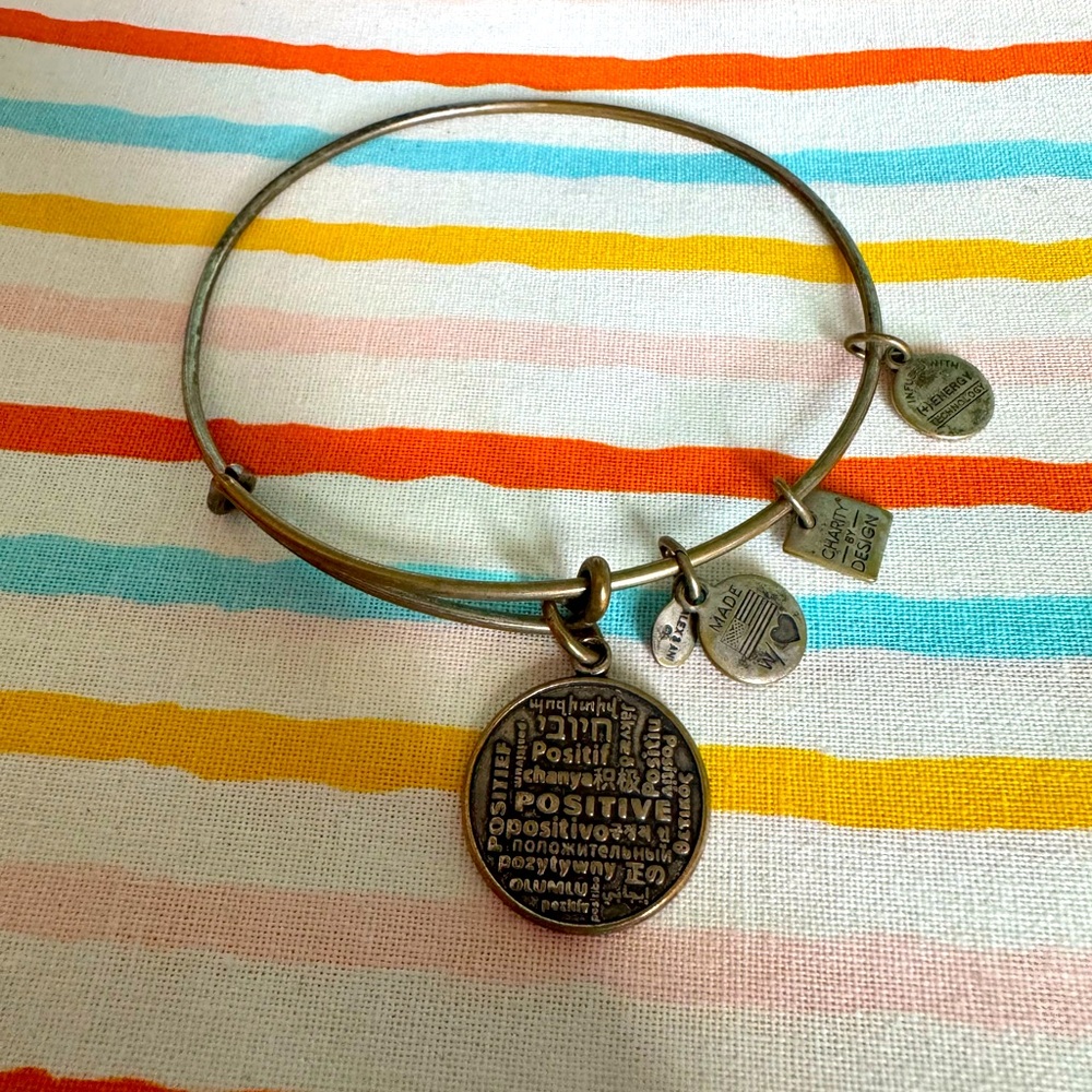 Alex and Ani Positive intent bangle